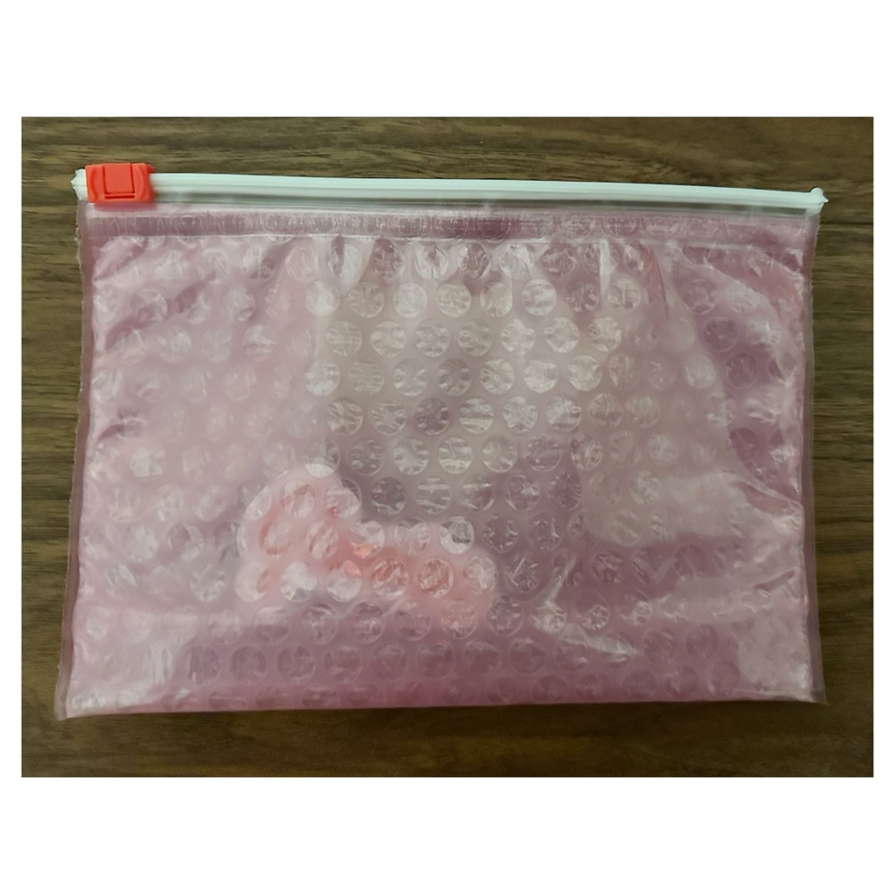 New Glossier Pink Pouch And Sticker